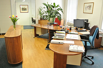 Bild zeigt: Büro von ALWOG